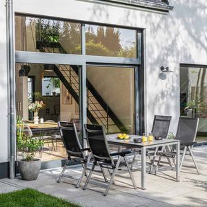 Kettler Basic+ Premium Gartenmöbel-Set M (4 Plätze) Tisch 160x95cm