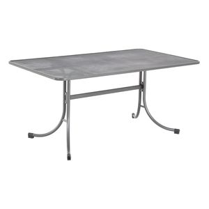 MWH Universal Gartentisch 145x90 cm Streckmetall