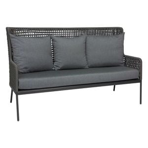 Stern Greta 3-Sitzersofa Aluminium/Rope