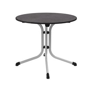 Sieger Boulevard Klapptisch Ø85cm Stahl/Vivodur