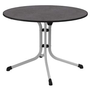 Sieger Boulevard Klapptisch Ø100cm Stahl/Vivodur