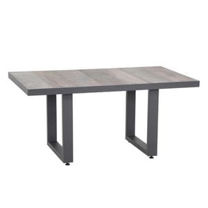 Siena Garden Corido Loungetisch 140x85 cm Aluminium/Keramik Washed Grey