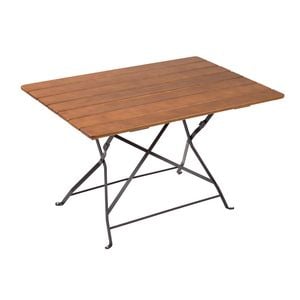 Karasek Nürnberg Biergartentisch 120x80cm Eisen/Esche