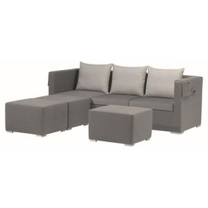 Zebra Jack Loungeset inkl. Loungetisch Textilgewebe
