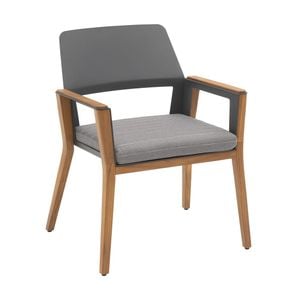 OUTLIV. Sheldon Gartensessel Teak/Aluminium