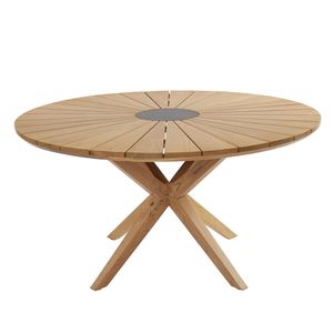 LC Garden Leeds Gartentisch Ø120cm Teak