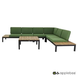 Apple Bee Pebble Beach Ecklounge 5-tlg. Aluminium/Bee Wett