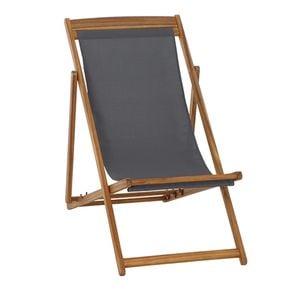 Siena Garden Aviro Beachliege Akazie/Polyester