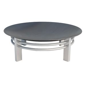 SvenskaV Nova Super XXL Feuerschale Ø80x30cm Edelstahl/Rohstahl
