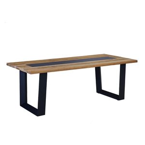 OUTLIV. Tri Gartentisch 200x100cm Aluminium/Teak Recycelt