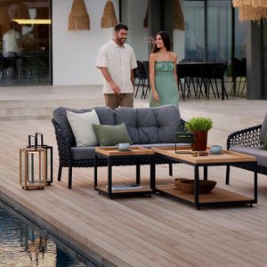 Cane-Line Ocean Gartenloungesofa 155cm Aluminium/Rope/Polypropylen