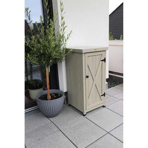 Habau Kompakt Gartenschrank 45x45x91 cm