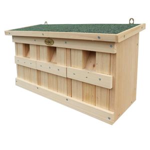 Habau Spatzenhaus 3-er 45,5x17x23 cm