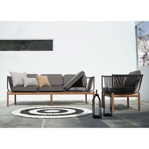 Zebra Pollux Loungeset 2-tlg. Teak/Rope