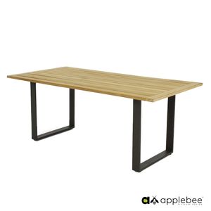 Apple Bee Condor Gartentisch 240x95cm Aluminium/Teak