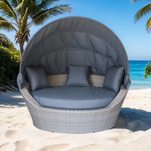 OUTLIV. Los Angeles Loungeinsel Geflecht/Polster