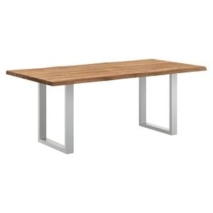 OUTLIV. Tokyo Gartentisch Edelstahl/Teak