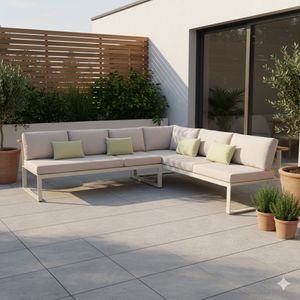 LifestyleGarden Jimmy Ecklounge Aluminium/Olefin
