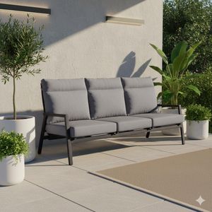 LC Garden Sondrino Diningsofa verstellbar Aluminium/Polyester