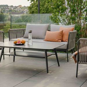 Stern Marla Gartenloungesofa Aluminium/Rope/Polyacryl