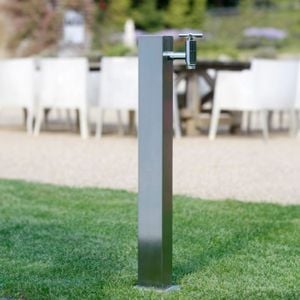 Ideal Zapfsäule 80x80mm V2A