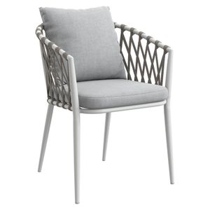 LC Garden Sunrepo Stapelsessel Aluminium mit Sitz- und Rückenkissen
