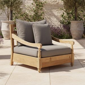 OUTLIV. Portofino Loungesessel Teak recycelt/Sunproof
