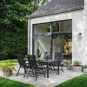 Kettler Basic+ Premium Gartenmöbel-Set M (4 Plätze) Tisch 160x95cm
