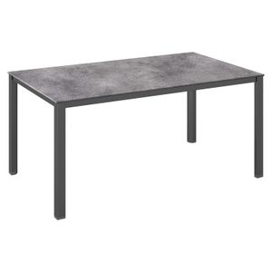 Kettler Cubic Gartentisch 140x70cm Aluminium/HPL