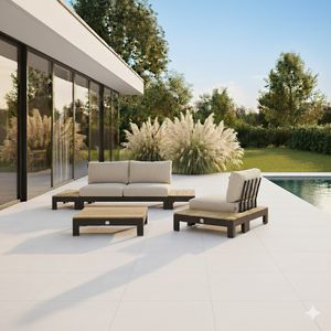 Apple Bee Sticks & More Loungeset inkl. Loungetische Aluminium/Bee Wett