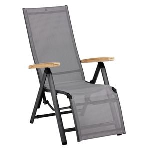 Kettler Cirrus Relaxliege Aluminium/Outdoorgewebe