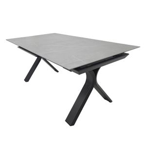 LC Garden Bari Ausziehtisch Aluminium/Sinterstone