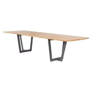 Best Mataro Gartentisch 280x100cm Aluminium/Teak