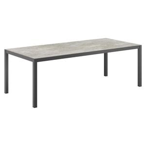 OUTLIV. Gartentisch 220x100cm Aluminium/Dekton