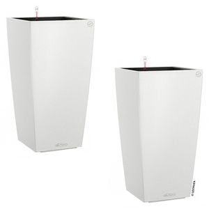 Lechuza Cubico Pflanztopfset 2-teilig 40x40x75cm Kunststoff