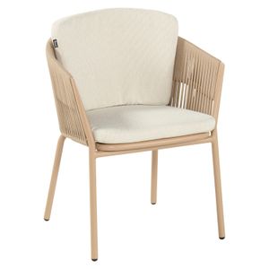 Hartman Sevilla Gartensessel Aluminium/Rope mit Sitz- und Rückenkissen