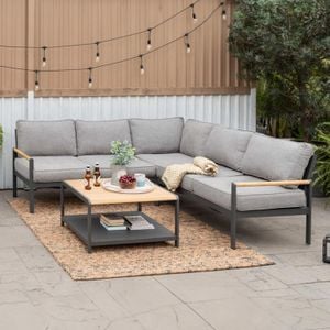 LifestyleGarden Amber Ecklounge Aluminium/Olefin
