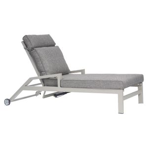 OUTLIV. Perth Gartenliege verstellbar Aluminium/Polyester
