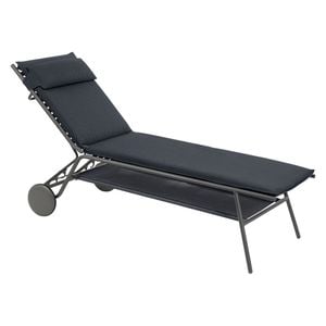 Lafuma Miami II Haut Gartenliege Stahl/BeComfort
