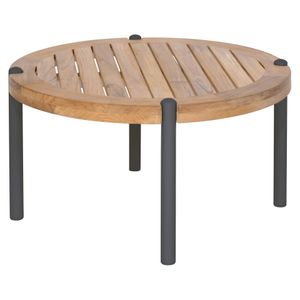 Stern Taro Beistelltisch Garten Aluminium/Teak
