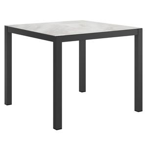 OUTLIV. Gartentisch Aluminium/Glaskeramik
