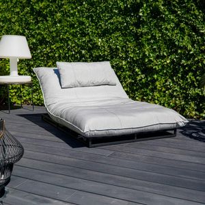 Hartman Emma Daybed Aluminium/Sunbrella