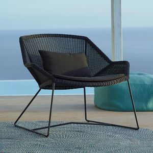 Cane-Line Breeze Loungesessel Stahl/Geflecht