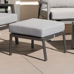 LC Garden Sondrino Loungehocker Aluminium/Kunstfaser