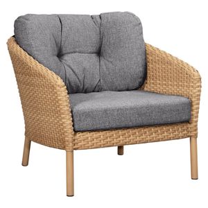 Cane-Line Ocean Loungesessel Aluminium/Geflecht