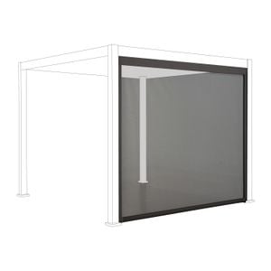 Mirador Seitenrollo Aluminium/Textilene