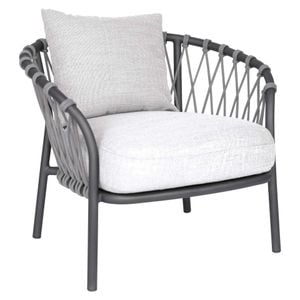 Stern Klea Loungesessel Aluminium/Rope/Outdoorstoff