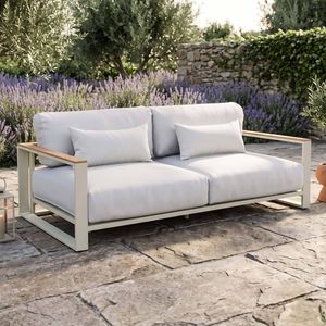 OUTLIV. Ravino Gartenloungesofa Aluminium/Olefin