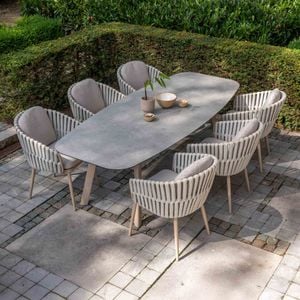 4Seasons Eva Gartenmöbel-Set L (6 Plätze) Tisch 240x103cm
