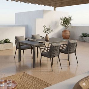LC Garden Sunrepo Gartenmöbel-Set mit OUTLIV. Tisch